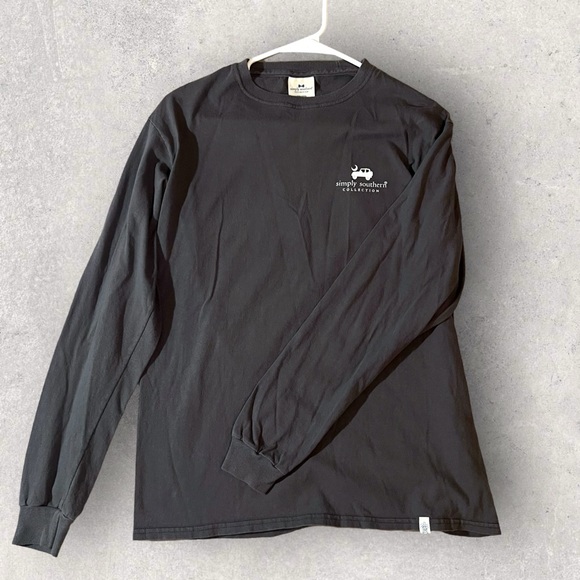 simply southern women’s grey long sleeve - Picture 1 of 6